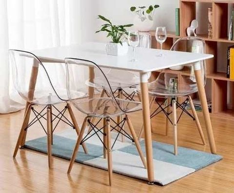 Silla Eames DSW transparente - tienda online