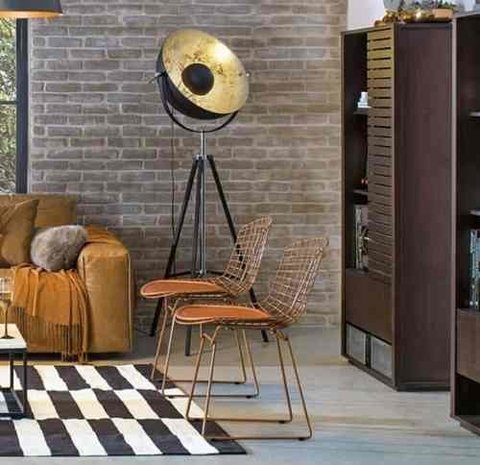 Silla Diseño Bertoia Cobre - Decorando Shop