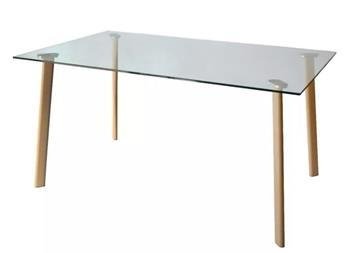 Mesa Tulip Rectangular 140x80 madera