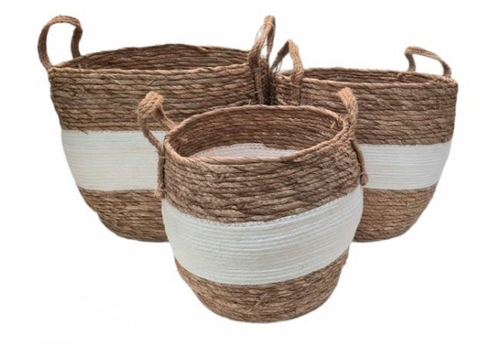 Cesto seagrass M 35x34 (por unidad)