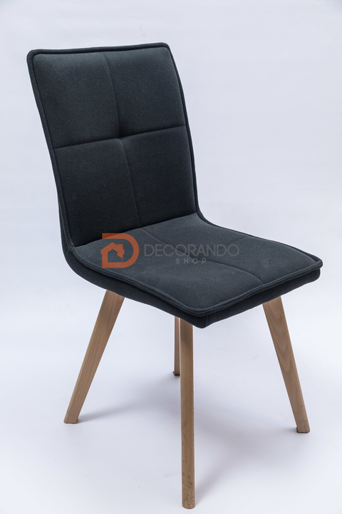 Silla Oslo Tapizada Blanca - Decorando Shop