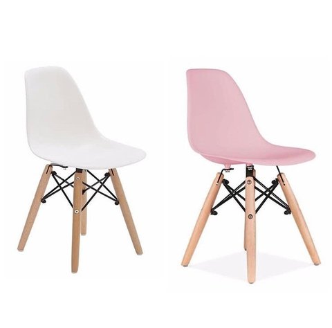 Silla Eames Kids Rosa Polipropileno - tienda online
