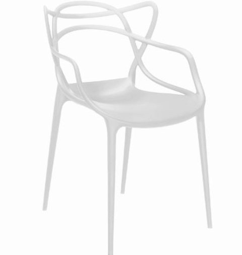 Silla Master Negra Polipropileno - Decorando Shop