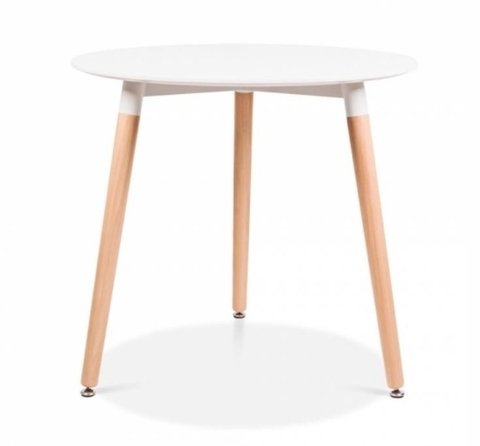 Mesa Redonda 1mt + 3 Sillas Tulip - comprar online