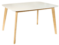 Mesa Tulip rectanguar 160x80 Blanca