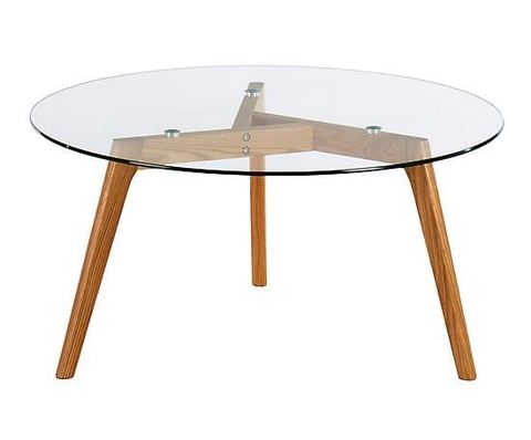 Mesa Ratona Vidrio Estocolmo DIA80