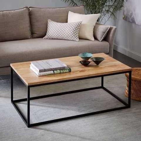 Mesa Ratona Industrial Praga 100x50 - tienda online
