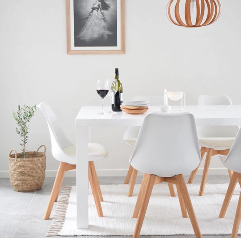 Silla Diseño Tulip Blanca Polipropileno en internet
