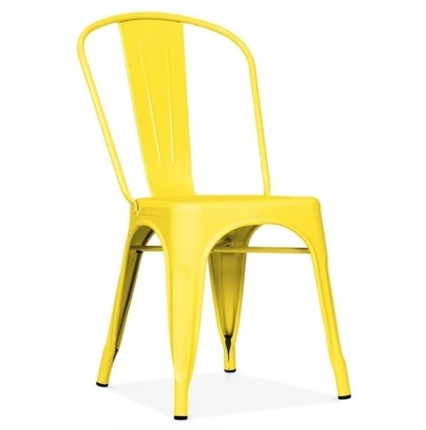 Silla Diseño Tolix Blanca Metal