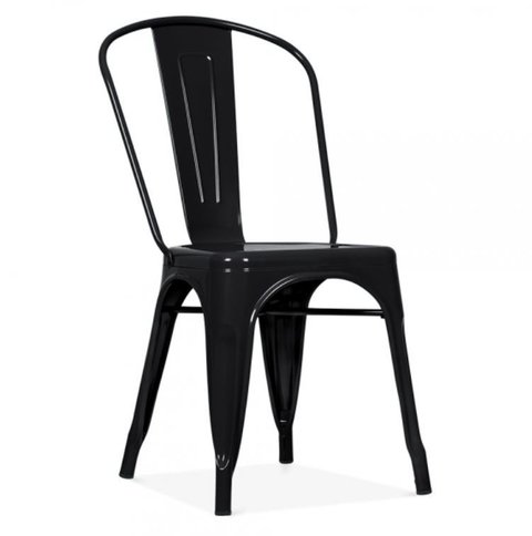 Silla Diseño Tolix Blanca Metal - comprar online