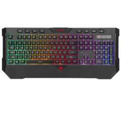 TECLADO MARVO K656 RETROILUMINADO RGB MEMBRANA