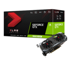 PNY GEFORCE GTX 1660 SUPER XLR8 GAMING OC EDITION 2xFAN 6GB GDDR6)