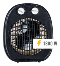 Caloventor Termostato Apto Baño Estufa Indesplast 1800W - comprar online