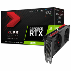 PNY GEFORCE RTX 3060 XLR8 GAMING REVEL EPIC-X RGB 2xFAN (12GB GDDR6) - comprar online