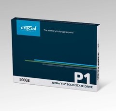 DISCO SSD CRUCIAL 500GB P1 NVME 3D PROFESIONAL