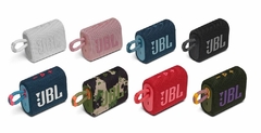 PARLANTE BT JBL GO 3 BLACK/BLUE/RED/NAVY/TEAL/GREEN/WHITE