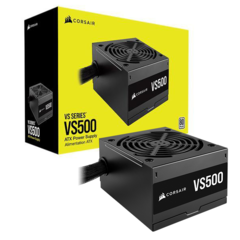FUENTE CORSAIR 500W VS500 80+ WHITE