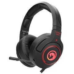 AURICULAR MARVO HG9032 7.1 BLACK RED LIGHTING