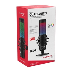 Micrófono HyperX QuadCast S RGB PROFESIONAL