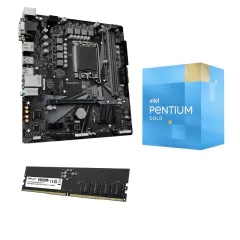 Combo Actualizacion Intel Pentium Gold + Mother + Memoria Ddr4 8Gb 3200Mhz