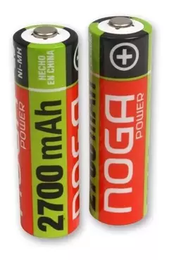 PILA RECARGABLE AA NOGANET 2700MAH PACK x 2