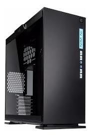 (LIQUIDACION) GABINETE IN WIN 303 NEGRO FULL GLASS TOP CLASS
