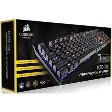 TECLADO MECANICO CORSAIR K70 CHAMPION SERIES TKL RGB LED CHERRY MX  SPEED  ESP