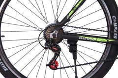 BICICLETA DAEWOO TOKIO ALUMINIO NEGRO Y VERDE R29 L - tienda online