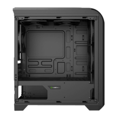GABINETE GAMER GAMEMAX H601 BR NEGRO - ROJO - FAN INCLUIDOS en internet