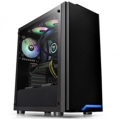 GABINETE THERMALTAKE H100 TG Negro - LED