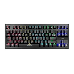 (LIQUIDACION) TECLADO MECANICO MARVO KG901 COMPACTO FULL RGB (caja dañada)