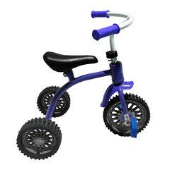 Triciclo Infantil Renzi 3 Ruedas De Chapa y Goma Macizas Seguro