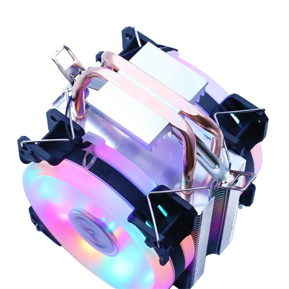 Gmrgb Cpu Cooler Pinos Rgb Pc Silencioso Intel Lga