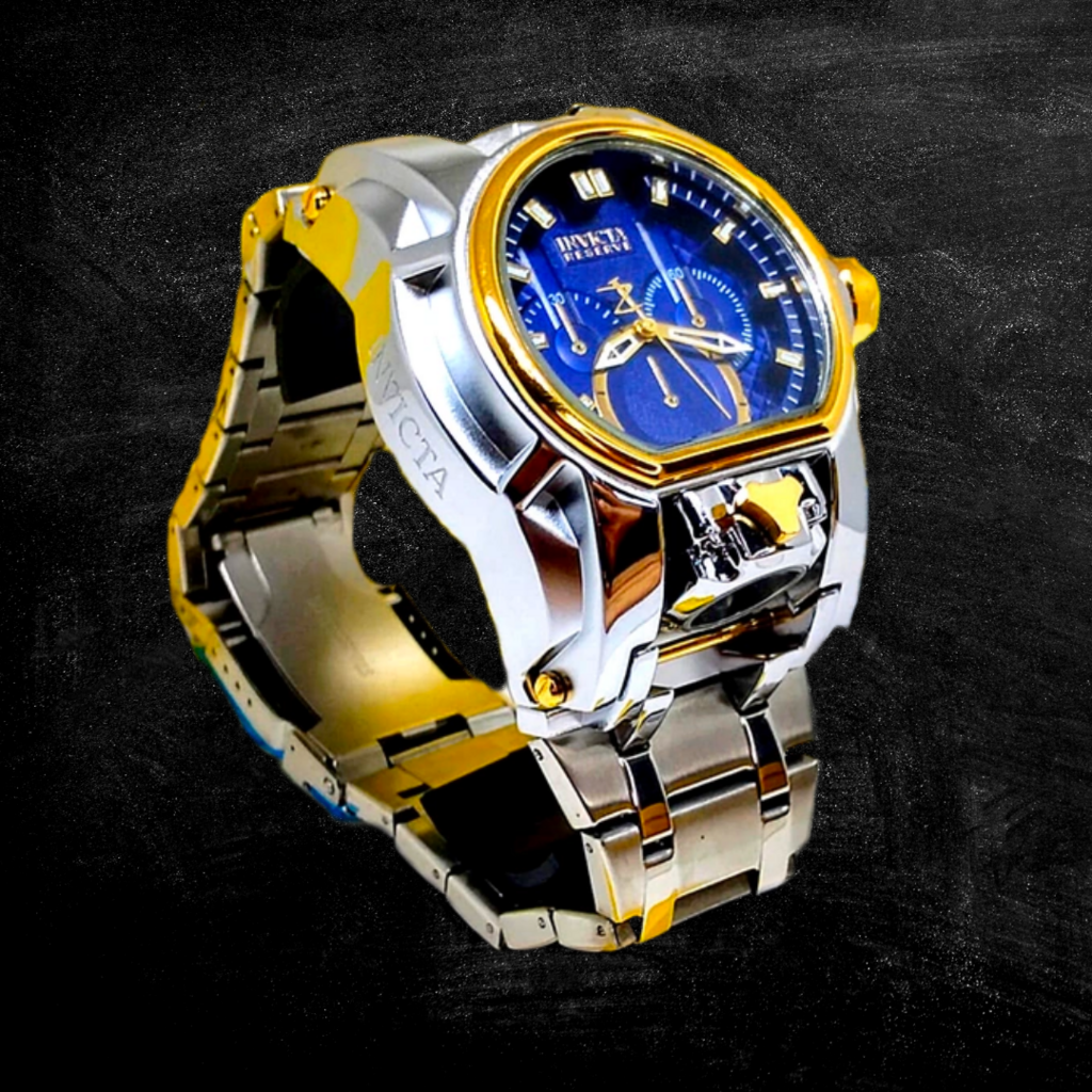 Relógio Masculino Invicta Zeus Magnum Linha Gold One Dourado