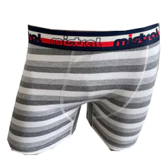 ART 19918 BOXER DE ALGODON CON LYCRA RAYADO FANTASY II PACK X6 - comprar online