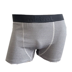 ART 96013M BOXER DE LYCRA RAYADO CON ELASTICO TEJIDO
