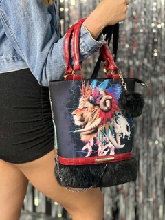 BOLSO LEON DE PODER INDIO on internet