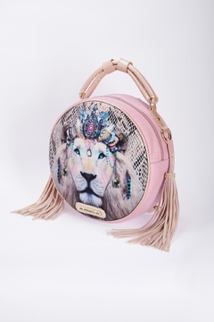 BOLSO REDONDO ROSADO - online store