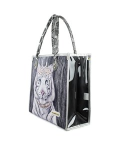 BOLSO DE COMPRAS / Playero Tigre de Poder Plata - buy online
