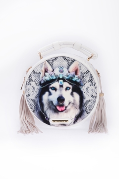 BOLSO REDONDO BLANCO - comprar online