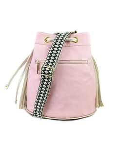 TULA Bordada a mano LEÓN ALAS ROSADO - comprar online