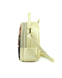 MINI MORRAL Cuero León Gaia Dorado - ALMAMOR
