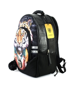 MORRAL URBANO Tigre Majestic Negro Cuero - buy online