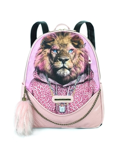 BACKPACK VALENCIA Street Lion Pink