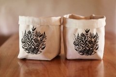 Contenedor Organizador Cesto De Tela - Algodón - comprar online