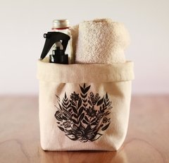 Contenedor Organizador Cesto De Tela - Algodón - Pipina