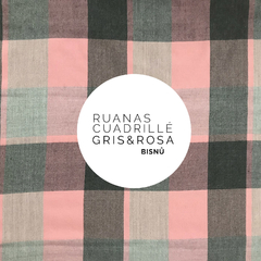 Ruana Gris & Rosa - comprar online