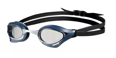 Arena Oculos Cobra Core Mirror Lente Espelhada Azul, Branco