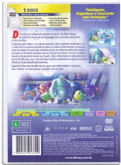 DVD MONSTROS S.A. [69] - comprar online