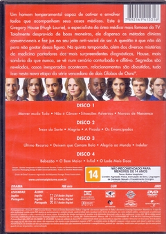 DVD HOUSE M.D. QUINTA TEMPORADA DISCOS 1,2,3 E 4 [69] - comprar online